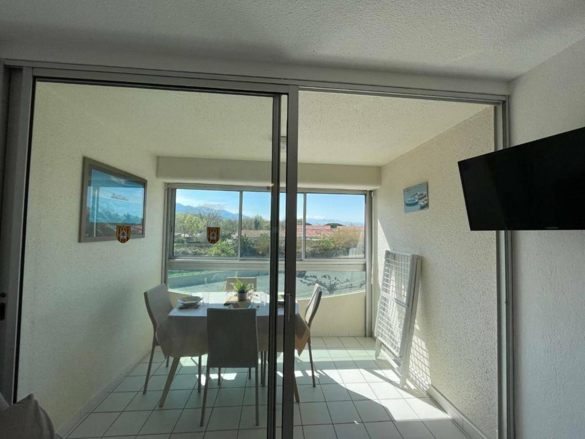 Apartamento Studio Cabine Cosy Avec Piscine Et Parking, A 100M De La Plage - Argeles-Sur-Mer - Fr-1-225-91 Exterior foto